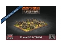 25 pdr Field Troop (Plastic)