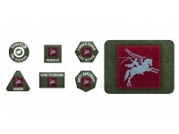 6th Airborne Tokens (x20) & Objectives (x2)