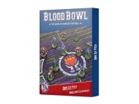 Blood Bowl Dark Elf Team Pitch: Double-sided Pitch and Dugouts