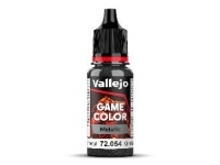 Vallejo Game Color Metallic: Dark Gunmetal