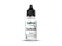 Vallejo Auxiliaries: Polyurethane Satin Varnish (18 ml)