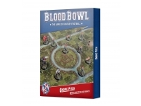 Blood Bowl: Gnome Pitch - Double-sided Pitch and Dugouts Set