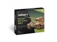 Vallejo Model Color Paint Set: German AFV Colors WWII (16 färger)