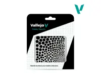 Vallejo Hobby Stencils: Circle Textures