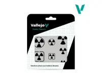 Vallejo Hobby Stencils: Radioactivity Signs