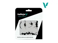Vallejo Hobby Stencils: Cracked Wall
