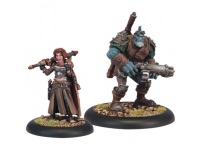 Mercenaries Dannon Blythe and Bull, the Bounty Hunters