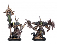 Cryx Bane Thrall Officer and Standard Bearer