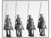 Mirliton Ulans, Dress Uniform, Walking