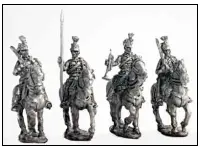 Mirliton Hussar Command Group Walking