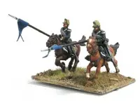 Mirliton Lancers in Campaign Dress, Charging