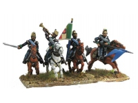 Command Group of Lancers in Campaign Dress