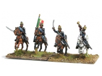 Command Group of Light Cavalry in Campaign Dress